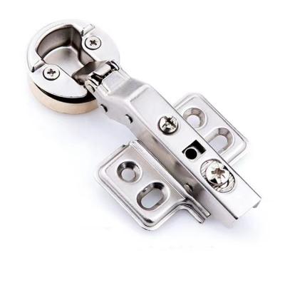 Euro Hydraulic Full Overlay Soft Close Hinge Kitchen Cabinet One Way Glass Door Hinge